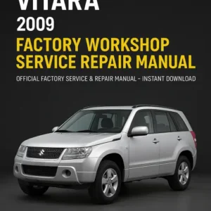 2009 Suzuki Grand Vitara Workshop Manual – Official PDF