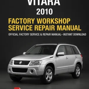 2010 Suzuki Grand Vitara Workshop Manual
