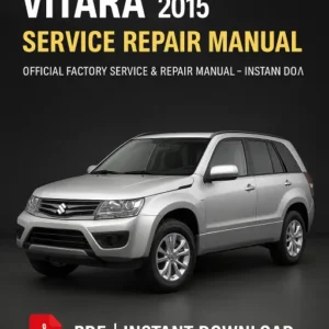Suzuki Grand Vitara (2015) Workshop Manual