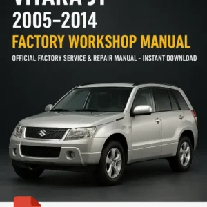 Suzuki Grand Vitara JT Workshop Manual (2005–2014)