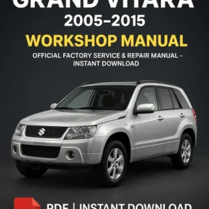 Suzuki Grand Vitara Workshop Manual (2005-2015)