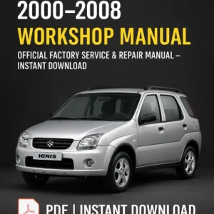 Suzuki Ignis Workshop Manual (2000–2008)