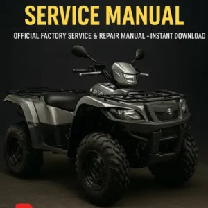 Suzuki King Quad 700 LT-A700X Workshop Manual (2005–2007)