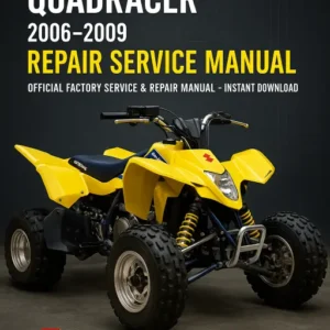 Suzuki LTR 450 Factory Workshop Manual (2006–2009)