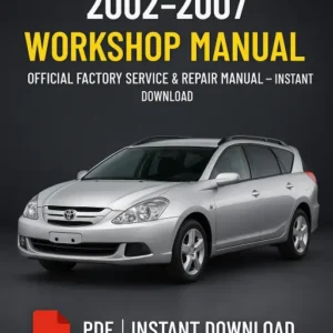 Toyota Caldina Workshop Manual (2002-2007)