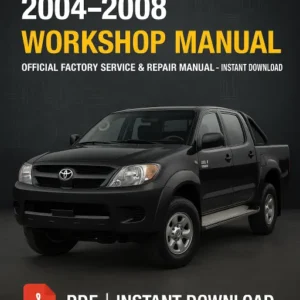 Toyota HiLux Workshop Manual (2004-2008)