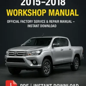 Toyota Hilux Workshop Manual (2015-2018)