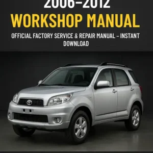 Toyota Rush J200 Workshop Manual (2006–2012)