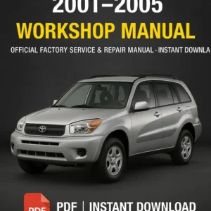 Toyota RAV4 Workshop Manual (2001–2005)