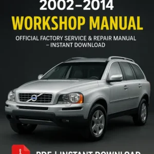 Volvo XC90 Workshop Manual (2002–2014)