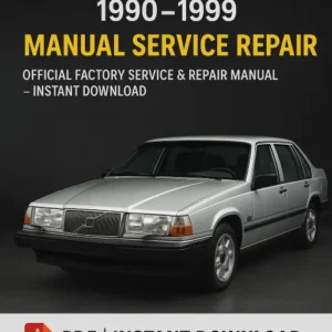 Volvo 940 Workshop Manual (1990–1999)