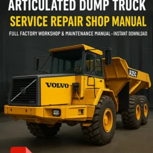 Volvo A25C Articulated Dump Truck Workshop Manual