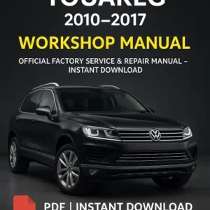 Volkswagen Touareg Workshop Manual (2010–2017)