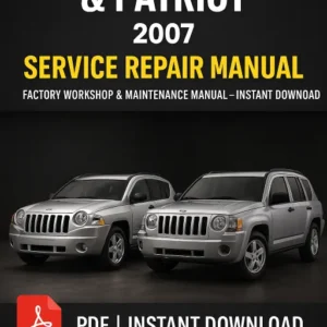 2007 Jeep Compass & Patriot Official Workshop Manual