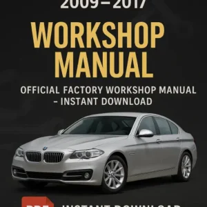 BMW Series 5 F10 Workshop Manual (2009-2017)