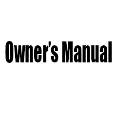 Owner’s Manual