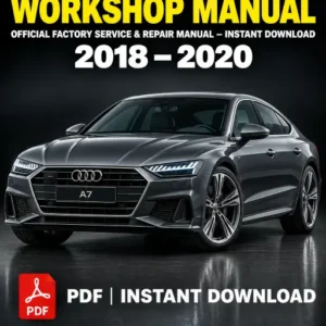 Audi A7 Workshop Manual 2018-2020 PDF Download