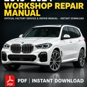 BMW X5 G05 Workshop Repair Manual 2019-2024 PDF