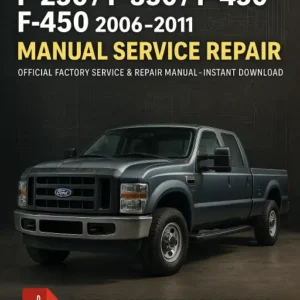 Ford F250, F350, F450, F550 Workshop Manual (2006–2011)