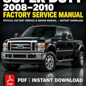 Ford F-350 Super Duty Factory Service Manual 2008-2010