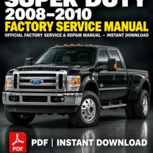 Ford F-450 Super Duty Factory Service Manual 2008-2010