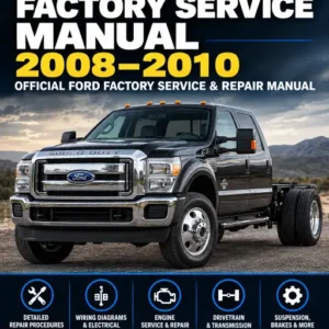 Ford F-550 Super Duty Factory Service Manual 2008-2010