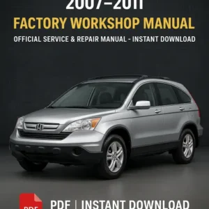 Honda CR-V Factory Workshop Manual (2007-2011)