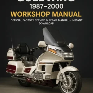 Honda GL1500 Goldwing Workshop Manual (1987-2000)