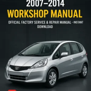 Honda Jazz Workshop Manual (2007–2014)
