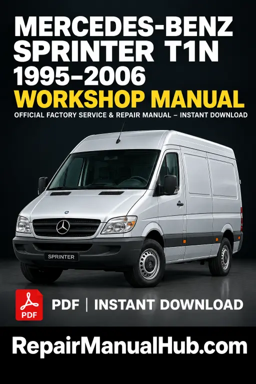 Mercedes-Benz Sprinter T1N Workshop Manual 1995-2006 PDF