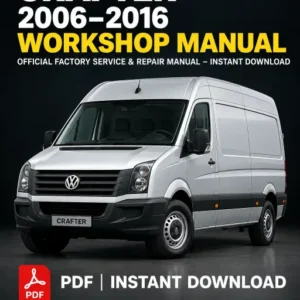 Volkswagen Crafter Workshop Manual 2006-2016 PDF