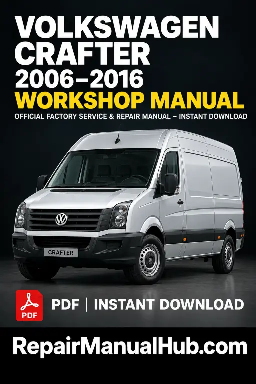 Volkswagen Crafter Workshop Manual 2006-2016 PDF